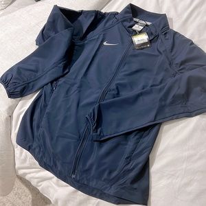 Nike women running jacket in navy